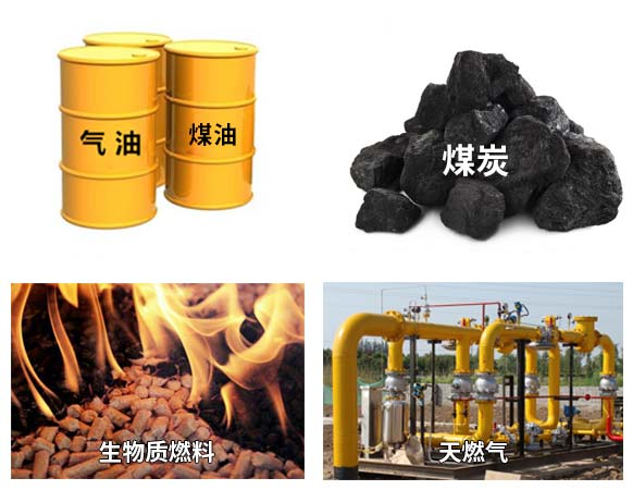 常見的熱源可以分為固體燃料、液體燃料、氣體燃料等
